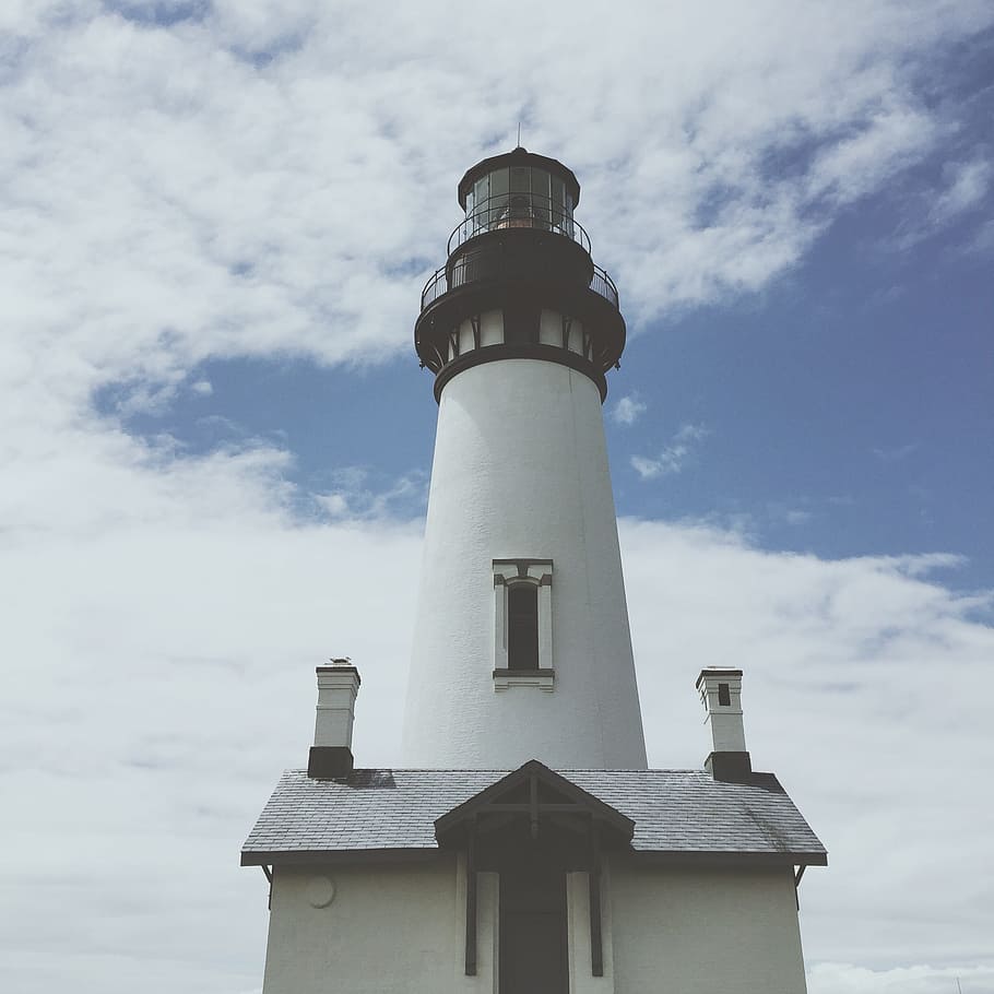 Lighthouse, Tower, Construction, building, structure, sea, coast HD wallpaper