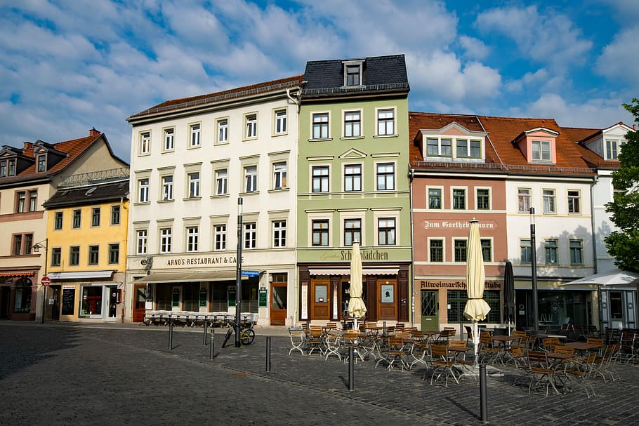 Weimar, Thuringia, Germany, thuringia germany, old town, old building HD wallpaper
