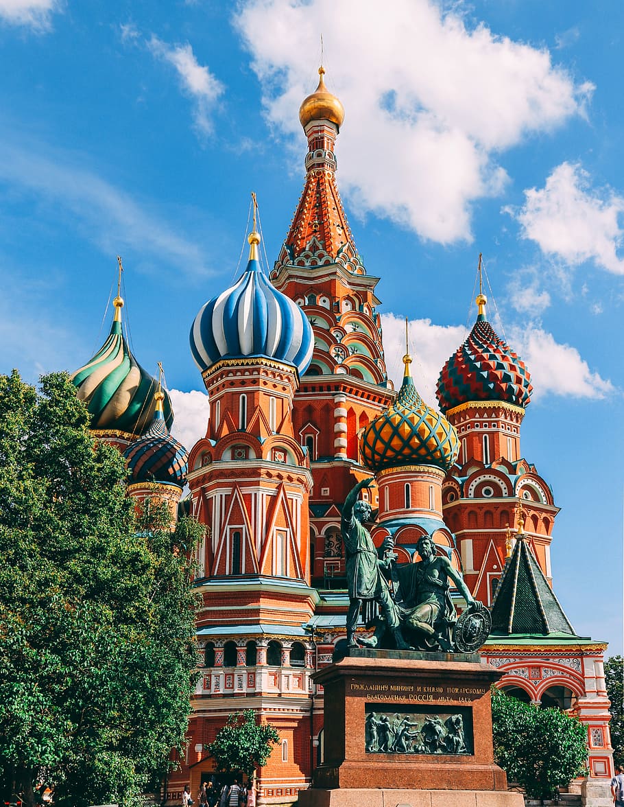 Saint Basil's Cathedral, Moscow, Russia, Saint Basil's cathedral HD wallpaper