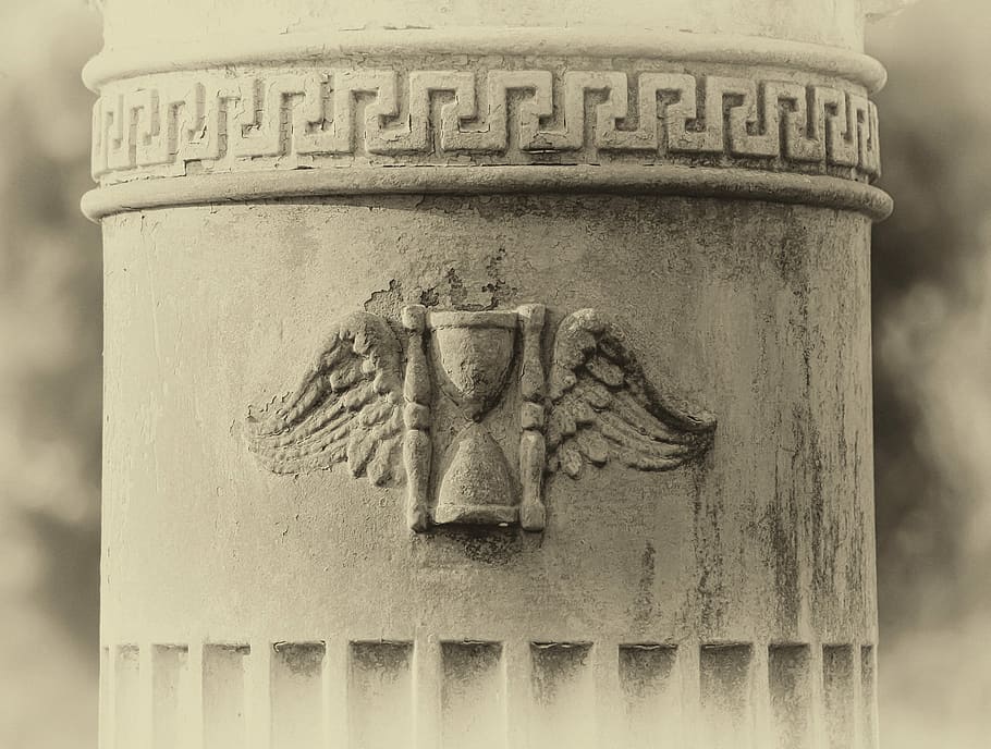 old, art, pillar, cemetery, mourning, sculpture, grave, tombstone HD wallpaper