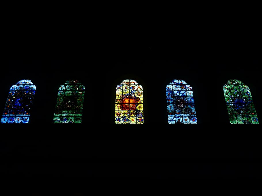 church window, glass, color, shine through, architecture, religion, HD wallpaper