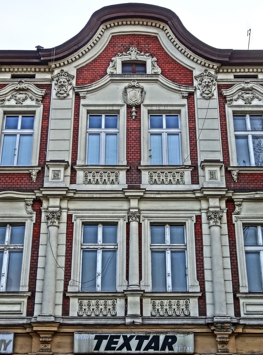 bydgoszcz, windows, building, facade, architecture, house, exterior HD wallpaper