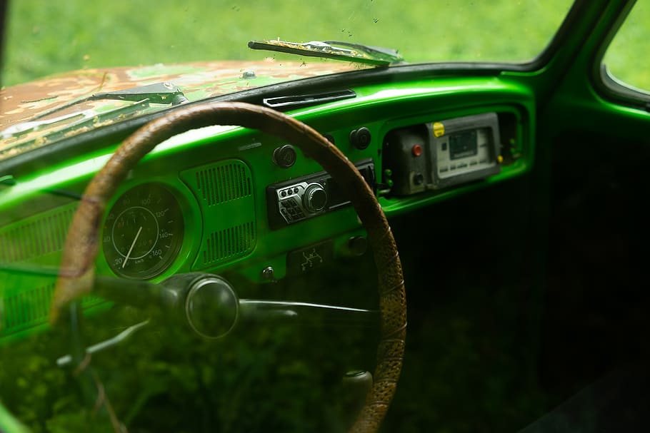 auto, technology, vehicle, oldtimer, design, vw, beetle, landscape format HD wallpaper