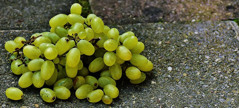grapes, fruit, healthy, eat, food, ripe, food and drink, green color HD wallpaper