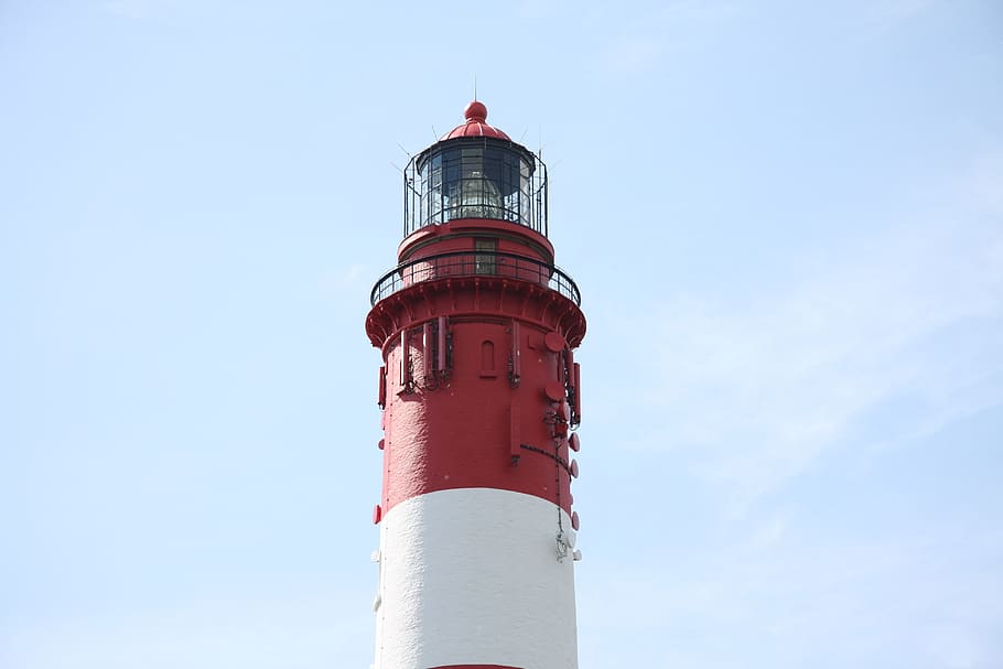 lighthouse, amrum, north sea, wadden sea, beacon, nordfriesland