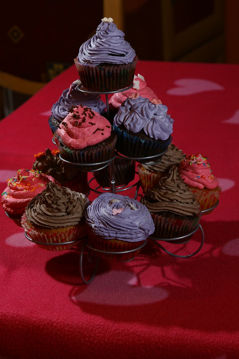 muffin, cookie, chocolate cake, sweet food, food and drink HD wallpaper