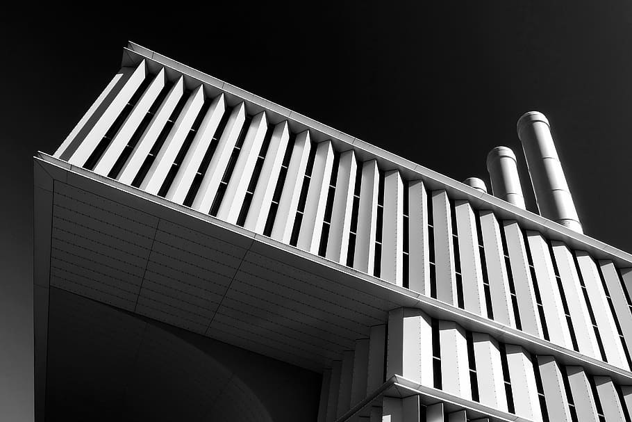 Heizkraftwerk an der Friedensbrücke, untitled, architecture HD wallpaper