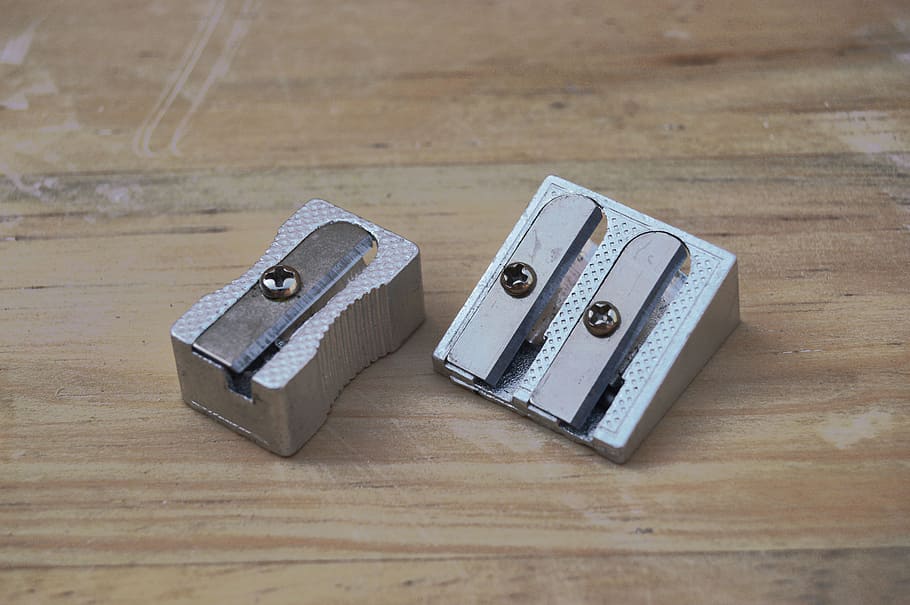 pencil sharpener, school, grinder, metal, background, indoors HD wallpaper
