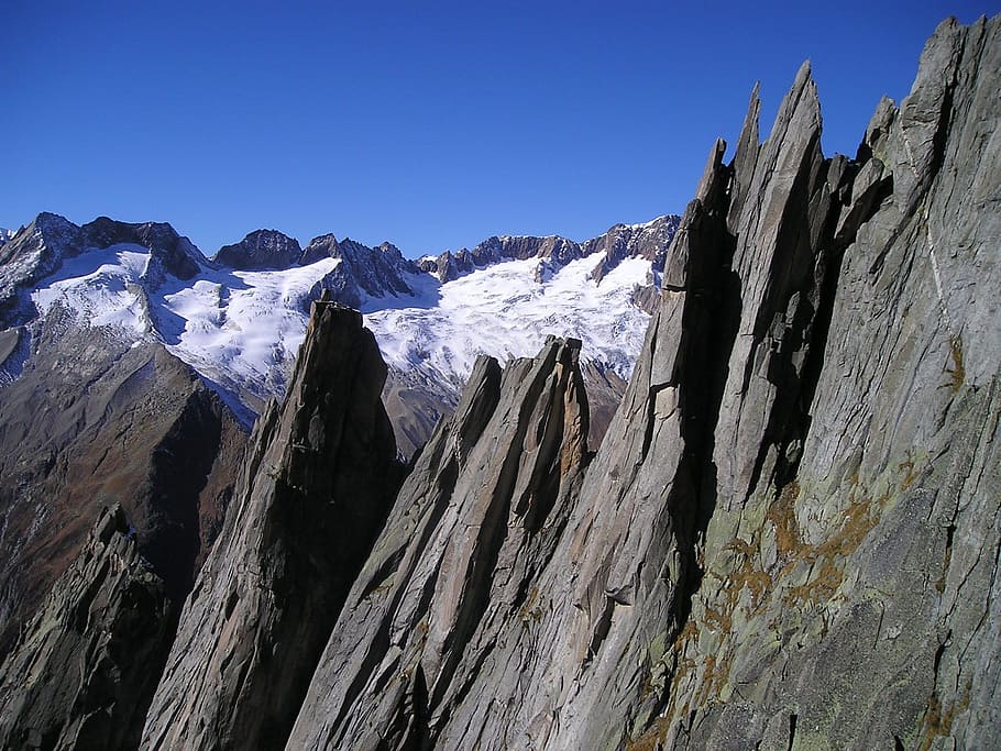 mountains, west ridge, salbit, alpine, climb, granite, towers HD wallpaper