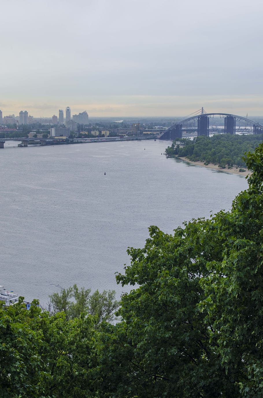 dnieper, cliffs, hill, river, kiev, ukraine, built structure HD wallpaper