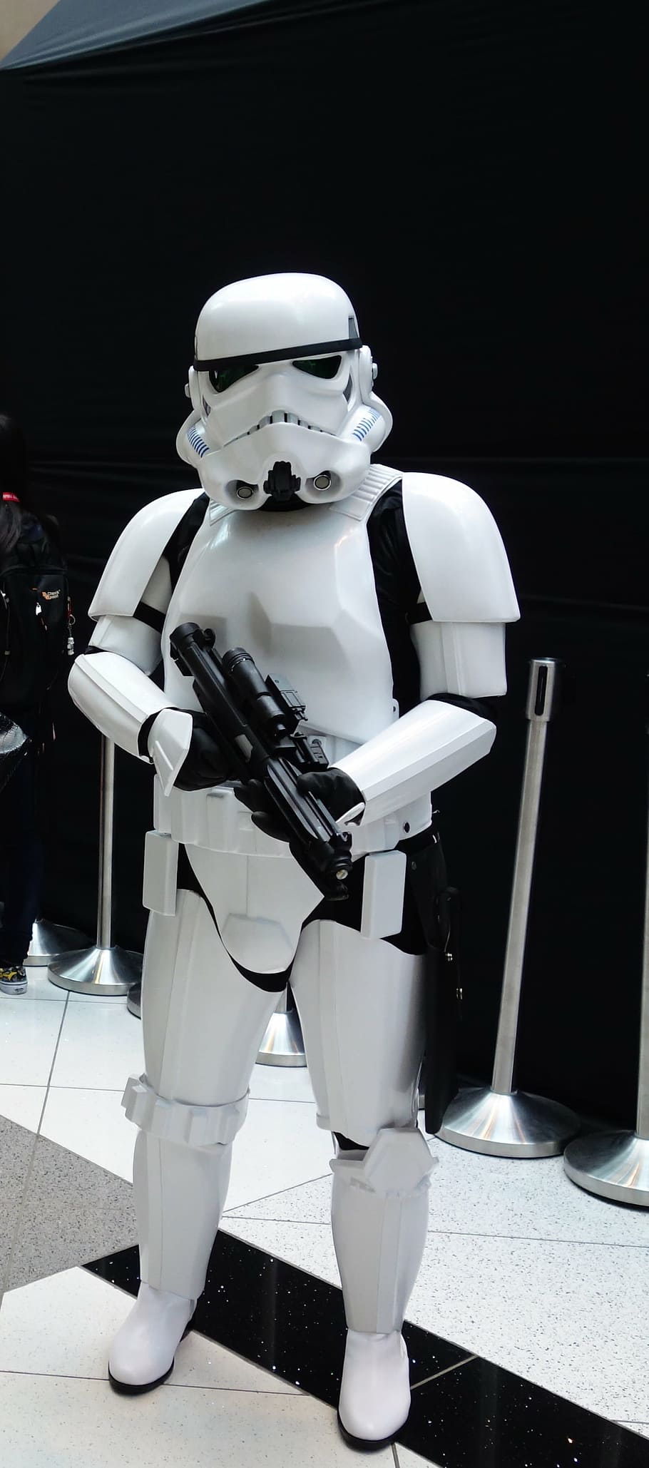 Storm Trooper, star wars, sci fi, statue, costume, character HD wallpaper