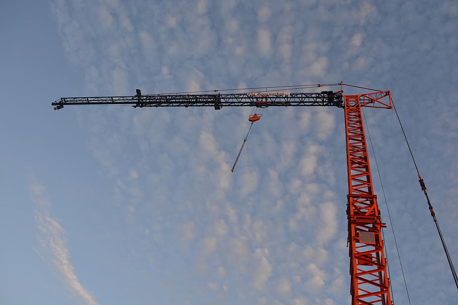 faucet, air, crane, construction, crane - construction machinery HD wallpaper