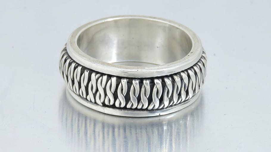 silver ring, ring man, ring silver, silver colored, silver - metal HD wallpaper