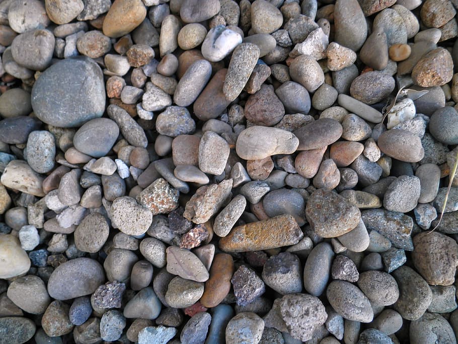 Stones, Pebbles, Ground, Earth, Rock, footpath, large group of objects HD wallpaper