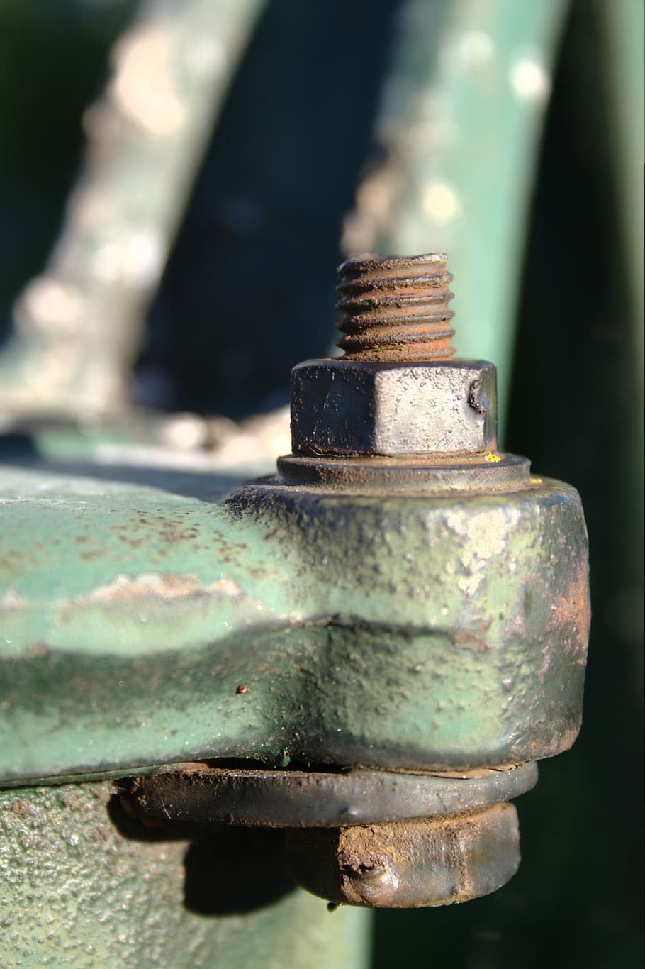 screw, stainless, old, iron, rusty, mother, thread, rusted HD wallpaper