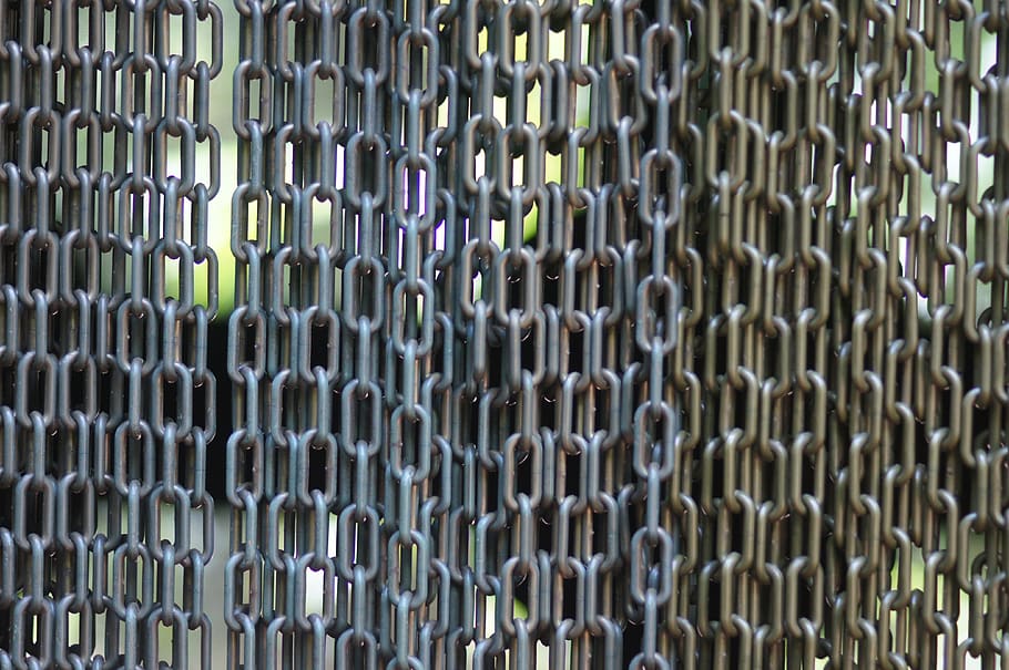 chain, surface, curtain, texture, full frame, backgrounds, no people HD wallpaper