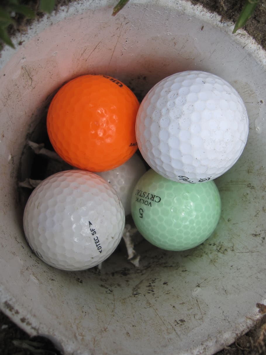 golf, ball, hall, still life, no people, food, close-up, egg HD wallpaper