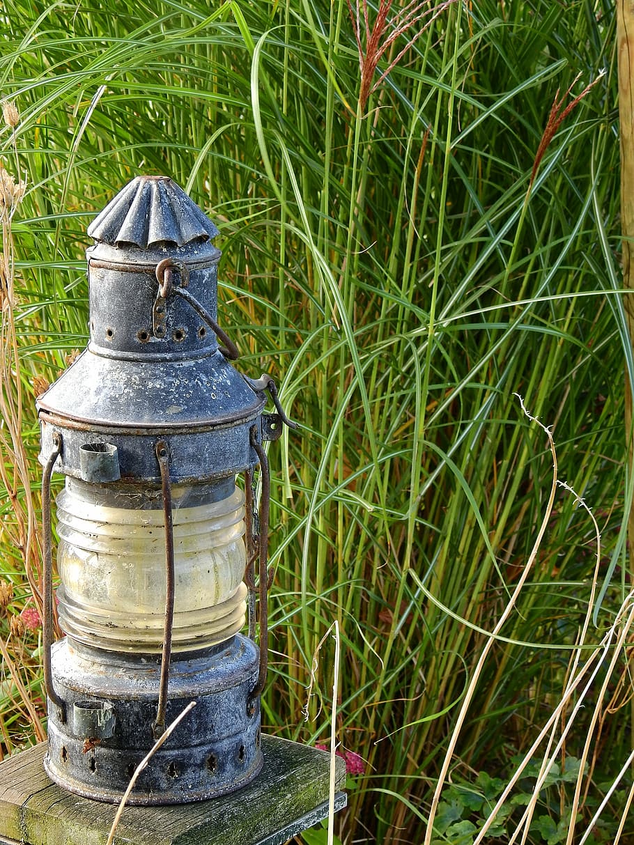 lantern, windlight, lamp, deco, decoration, candlelight, gartendeko HD wallpaper