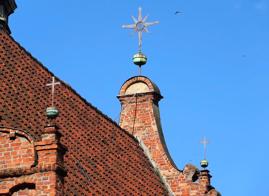 Church Of The Assumption, Bydgoszcz, poland, building, historic, HD wallpaper