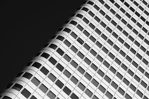 white and black textile, building, work, office, corporate HD wallpaper