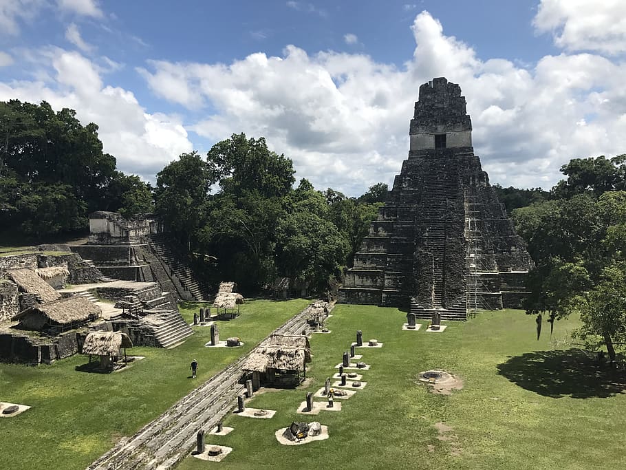 Chichen Itza, Mexico, tikal, mayan, ruins, guatemala, pyramid, HD wallpaper