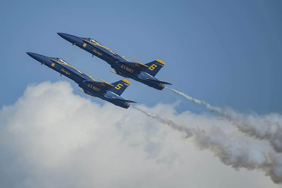 blue angels, navy, precision, plane, sortie, maneuvers, demonstration HD wallpaper