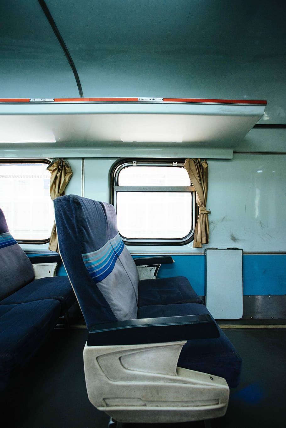 black vehicle seat, blue suede car seat, plane, airplane, aircraft HD wallpaper