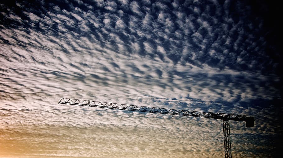 sky, sunset, clouds sky, cloudscape, blue, yellow, cloud - sky HD wallpaper