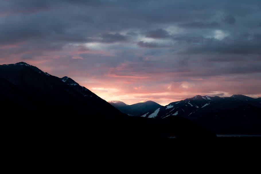 mountain, highland, cloud, sky, summit, ridge, landscape, nature HD wallpaper