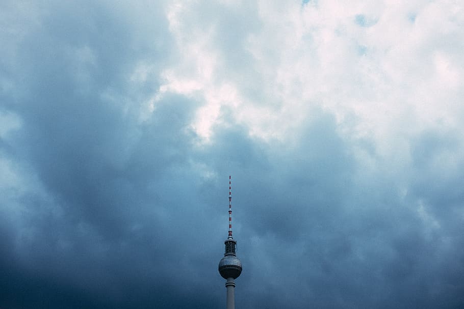 Berlin TV tower, abstract, architecture and Cityscape, television Tower - Berlin, HD wallpaper