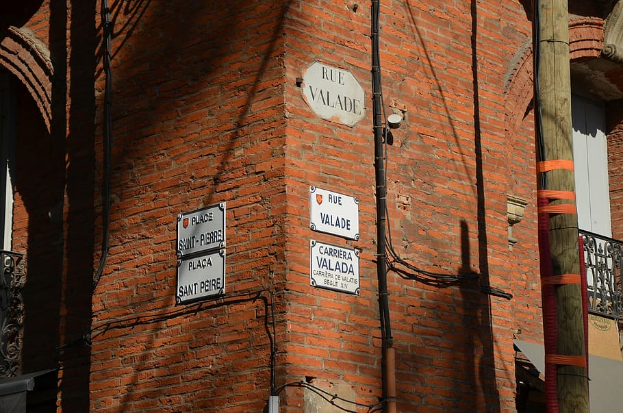 street, wall, stone, architecture, urban, city, text, communication HD wallpaper