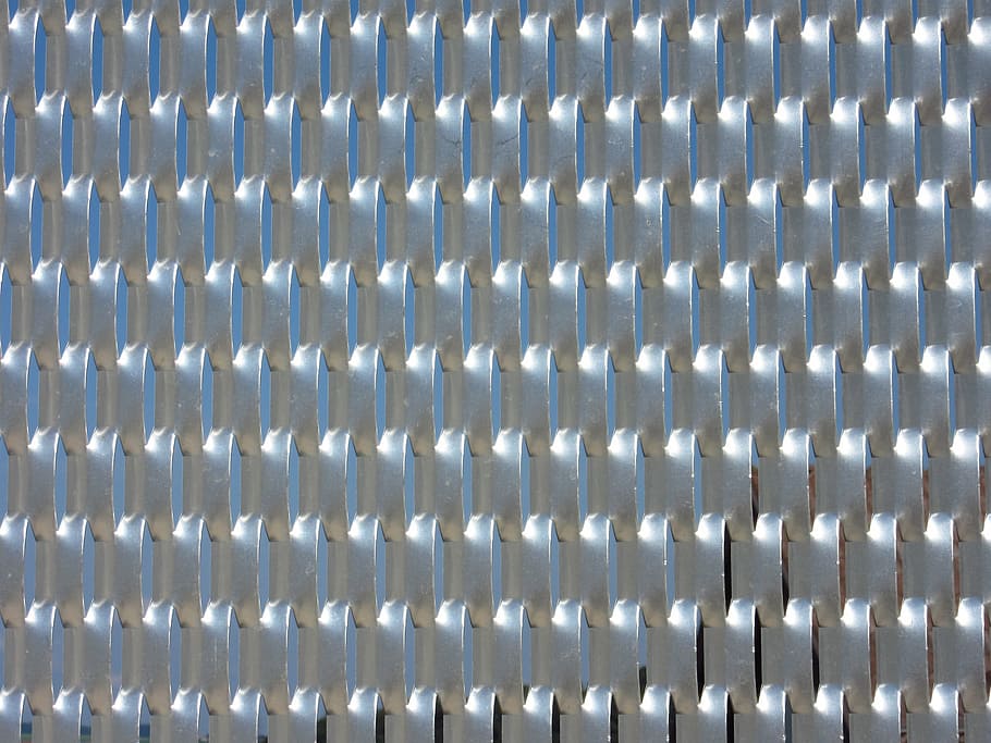 grid, metal, drawn, shiny, gloss, steel grid, regularly, pattern HD wallpaper
