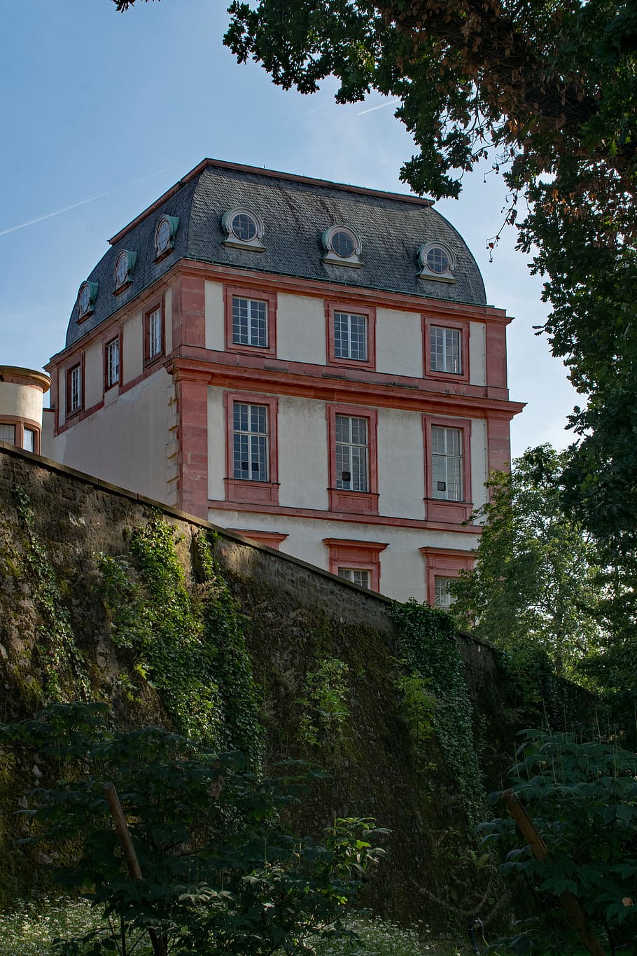 castle, darmstadt, hesse, germany, residenzschloss, old town, HD wallpaper