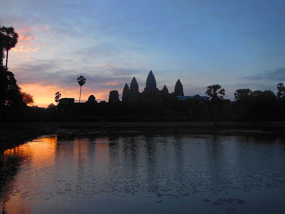 Angkor, Vat, Temple, Khmer, Ancient, heritage, world, landmark, HD wallpaper