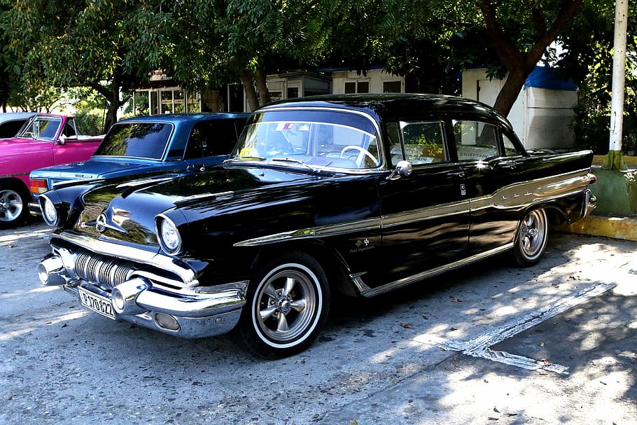 Cuba, Car, Classic, Old, Havana, Vehicle, transport, vintage HD wallpaper