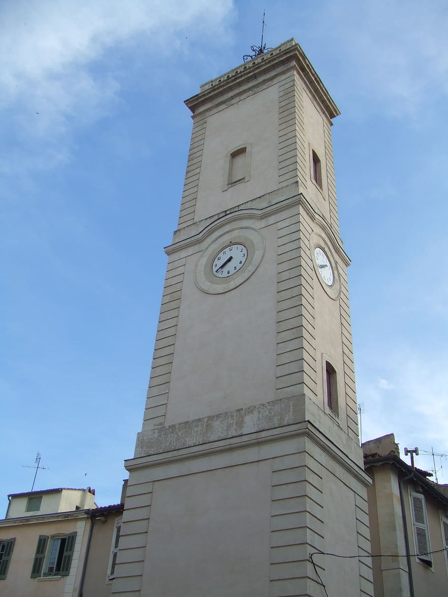 tower, clock, high building, steeple, clock tower, built structure HD wallpaper