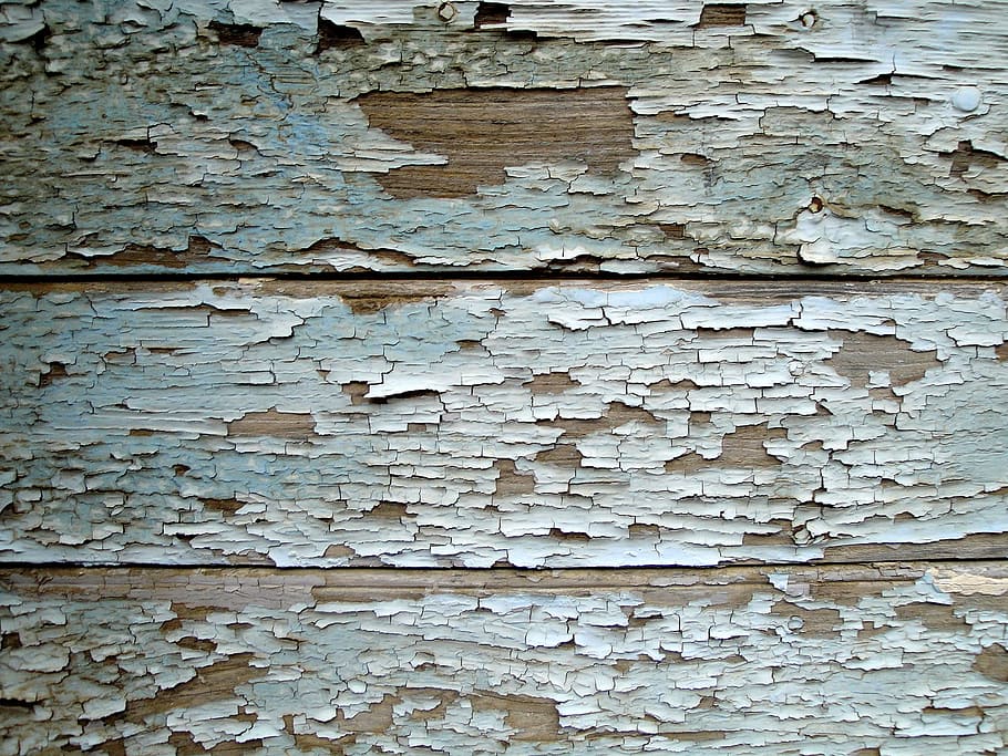 blue and gray wooden planks, old house, background, texture HD wallpaper
