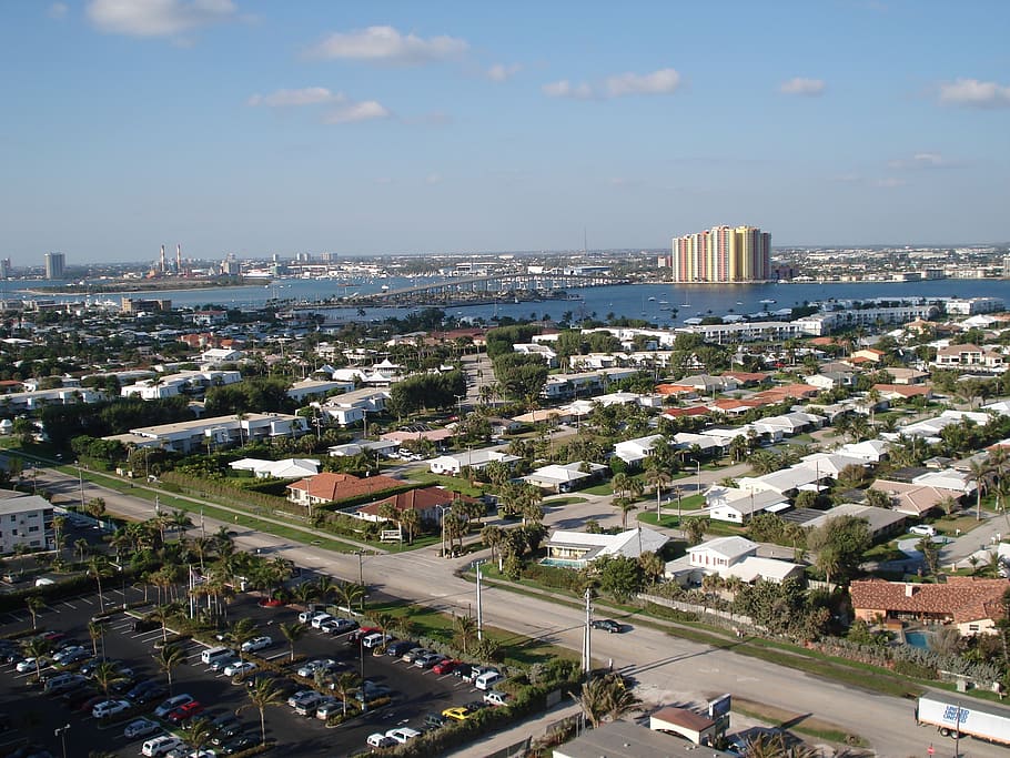 condo, singer island, condominium, city, building exterior HD wallpaper