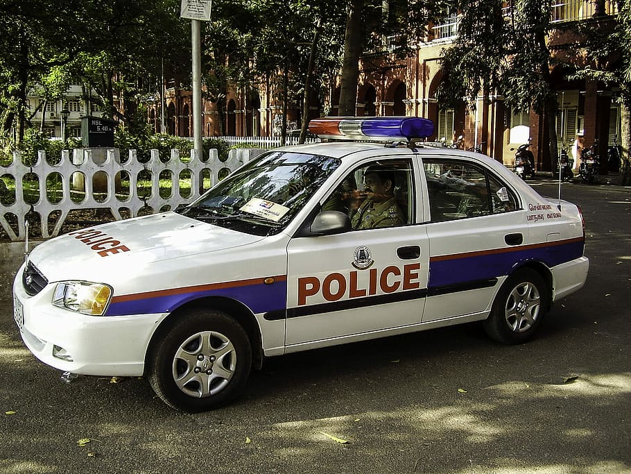 HD wallpaper: A Police Patrol Car in Chennai, India, automobile, photos,  public domain | Wallpaper Flare