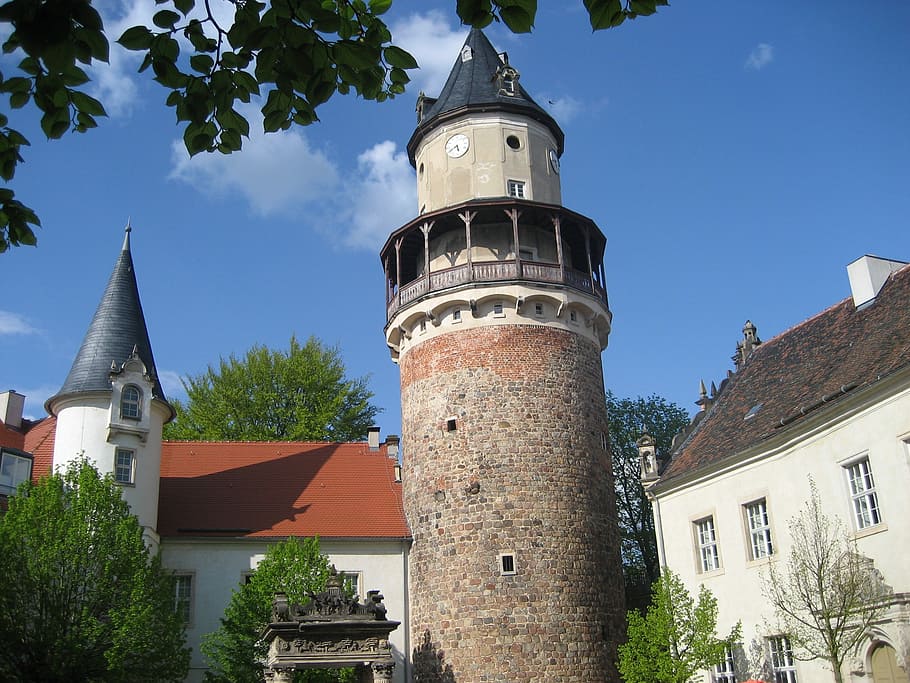 Castle, Tower, pointed castle, architecture, medieval, building exterior HD wallpaper