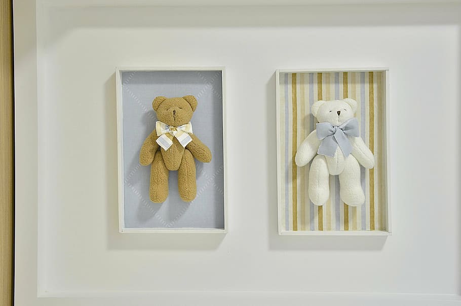 decoration, comics, teddies, cute, representation, indoors HD wallpaper