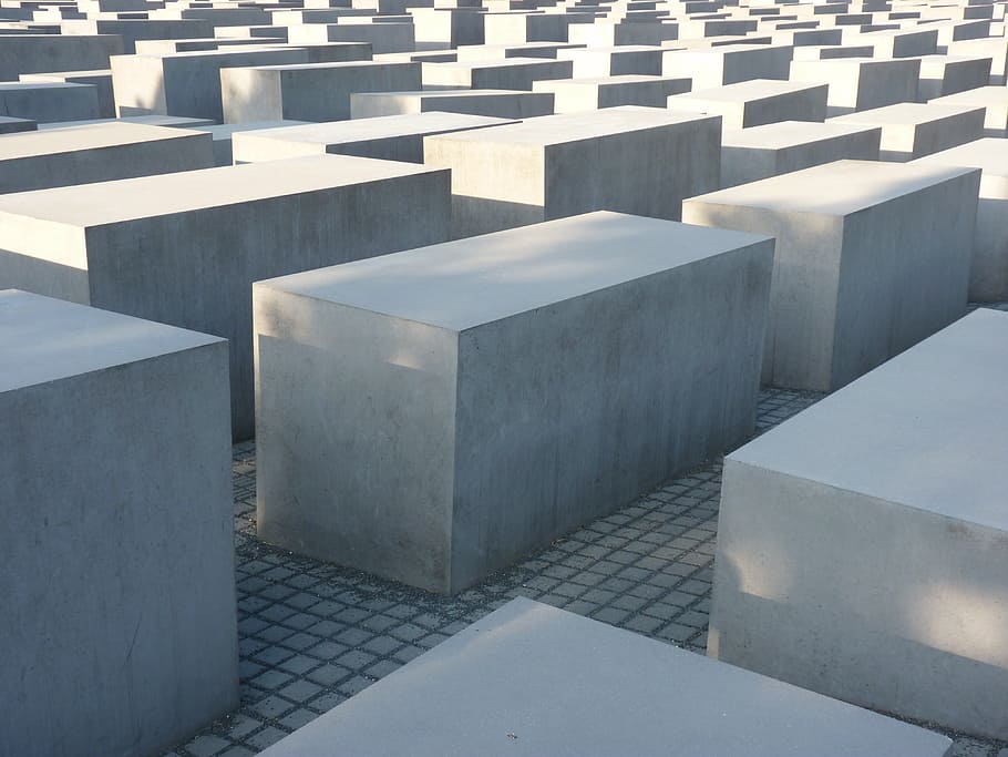 berlin, monument, holocaust, block, architecture, memorial HD wallpaper