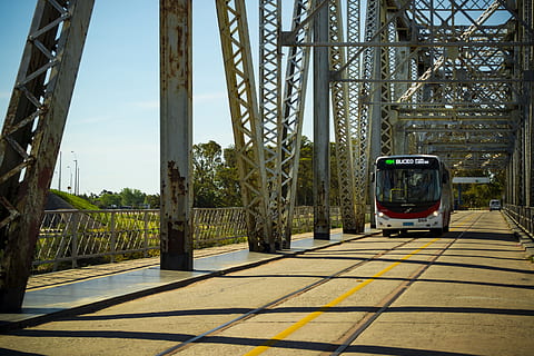 Montevideo, Uruguay, Bridge, Cities, transportation, no people HD wallpaper