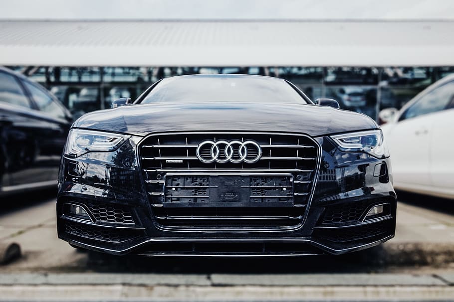 shallow focus photography of black Audi sedan, Audi, car, auto HD wallpaper