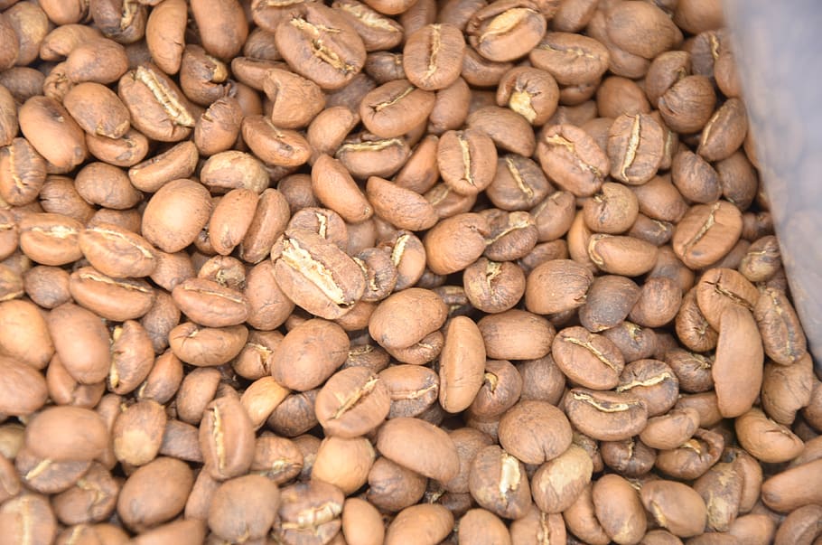 coffee, textures, nature, food and drink, large group of objects HD wallpaper