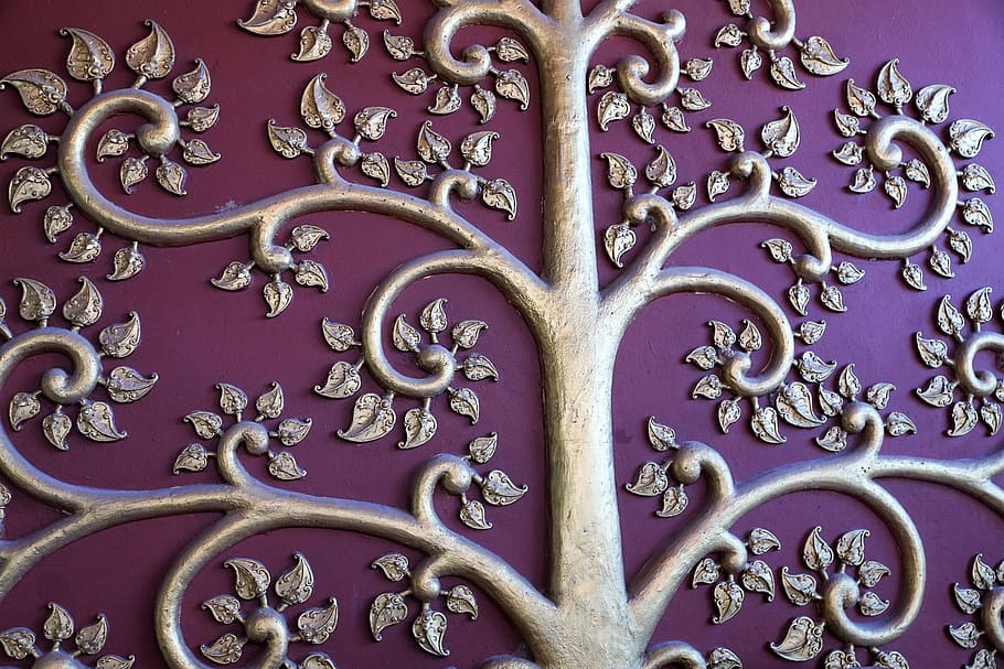 ornament, pattern, floral, art, flower, antique, form, handmade HD wallpaper