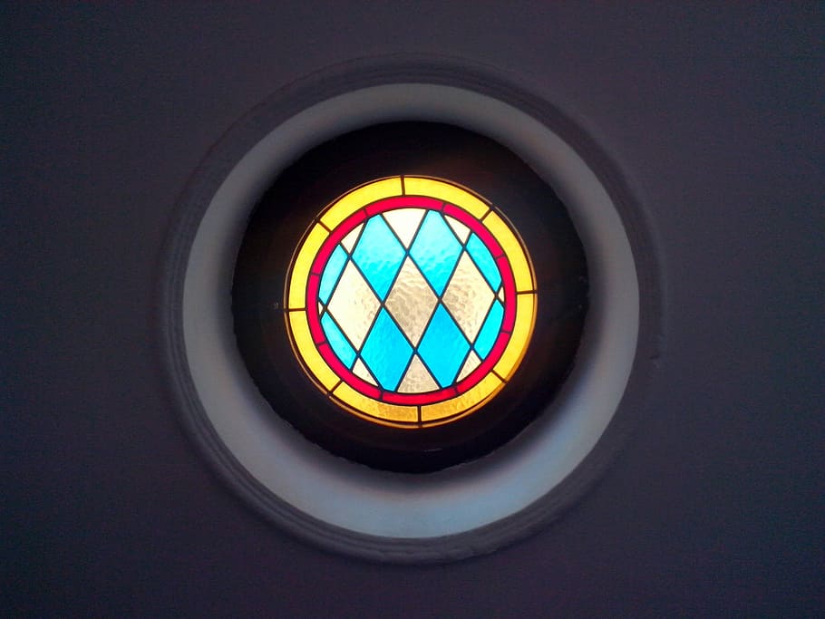Circle, Window, Colors, Lights, multi colored, indoors, no people HD wallpaper