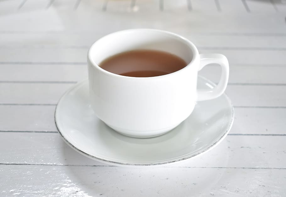 tea, cup, drink, mug, white, morning, teacup, refreshment, crockery HD wallpaper