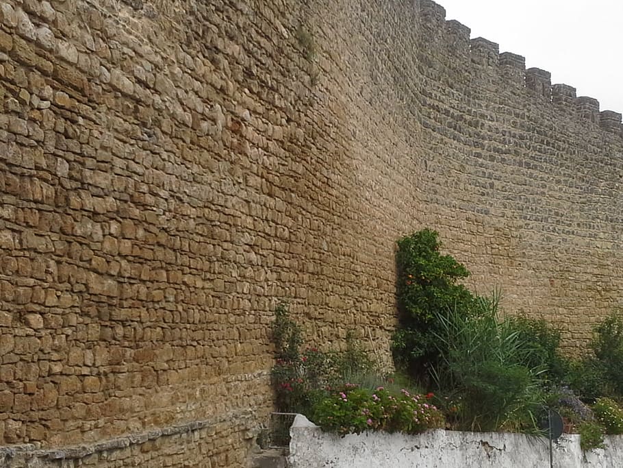 wall, castle, old, built structure, architecture, wall - building feature HD wallpaper
