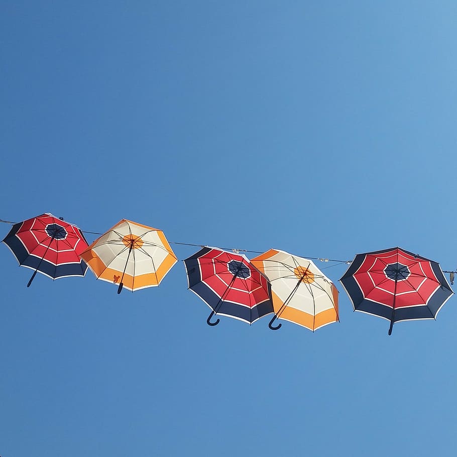 screens, depend, partly cloudy, summer, sky, blue, clear sky HD wallpaper